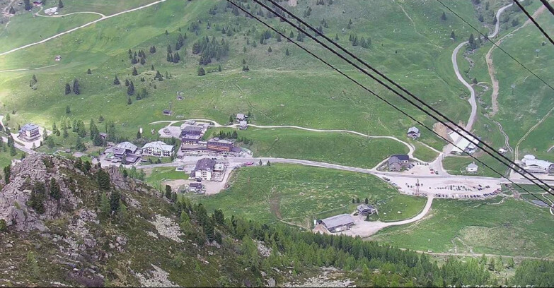 Webcam Passo San Pellegrino-Falcade  - Passo San Pellegrino