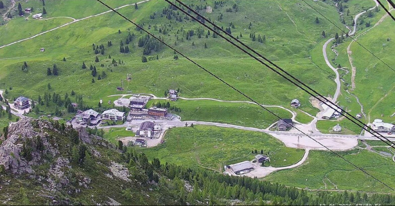 Webcam Passo San Pellegrino-Falcade  - Passo San Pellegrino
