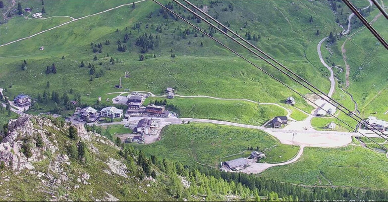 Webcam Passo San Pellegrino-Falcade  - Passo San Pellegrino