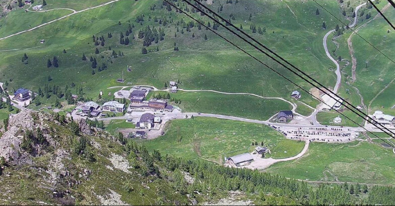 Webcam Passo San Pellegrino-Falcade - Passo San Pellegrino