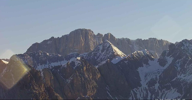 Webcam Passo San Pellegrino-Falcade - Marmolada
