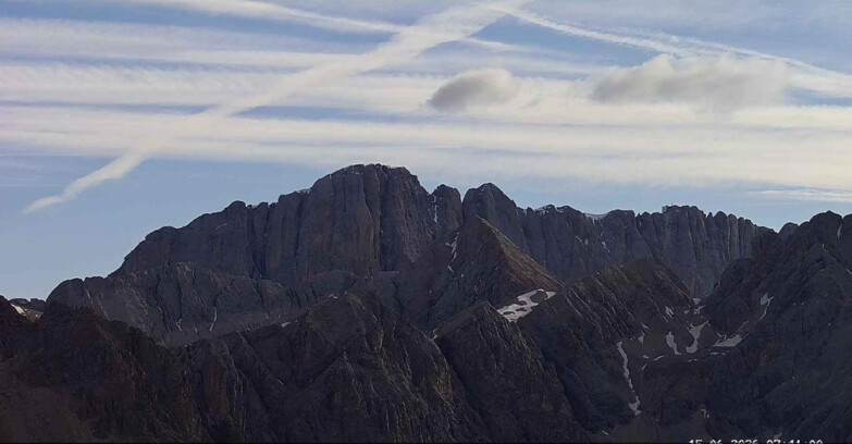 Webcam Passo San Pellegrino-Falcade - Marmolada