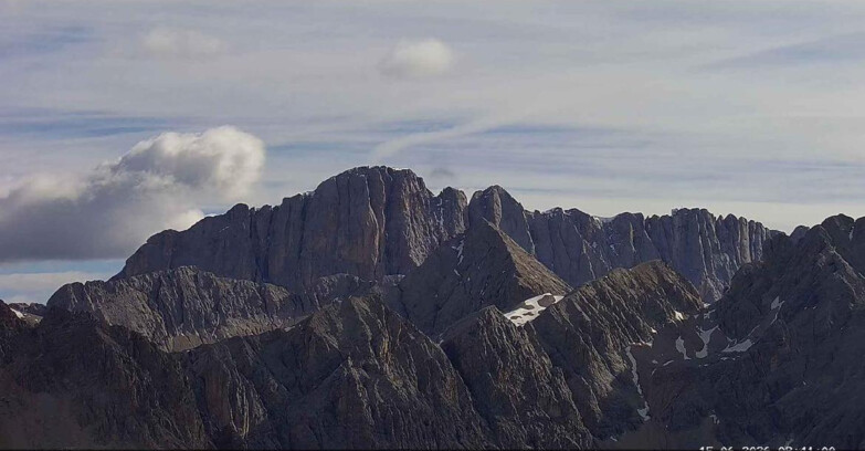 Webcam Passo San Pellegrino-Falcade - Marmolada