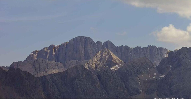 Webcam Passo San Pellegrino-Falcade  - Marmolada