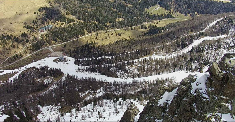Webcam Пассо Сан-Пеллегрино-Фалькаде  - Pista Funivia