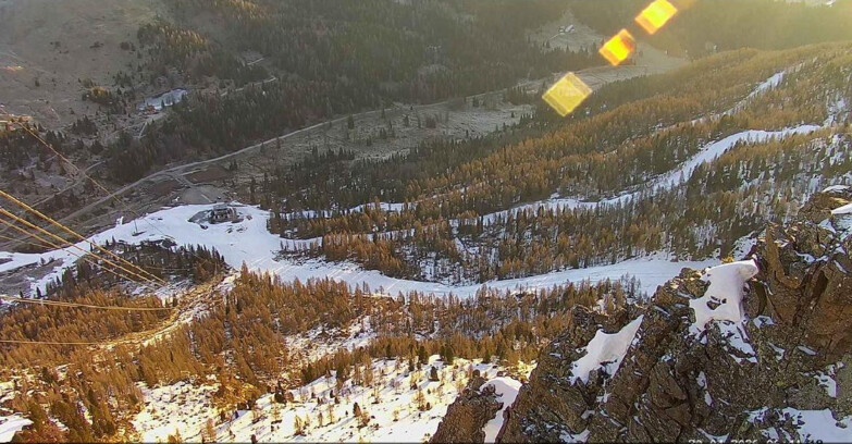 Webcam Пассо Сан-Пеллегрино-Фалькаде  - Pista Funivia