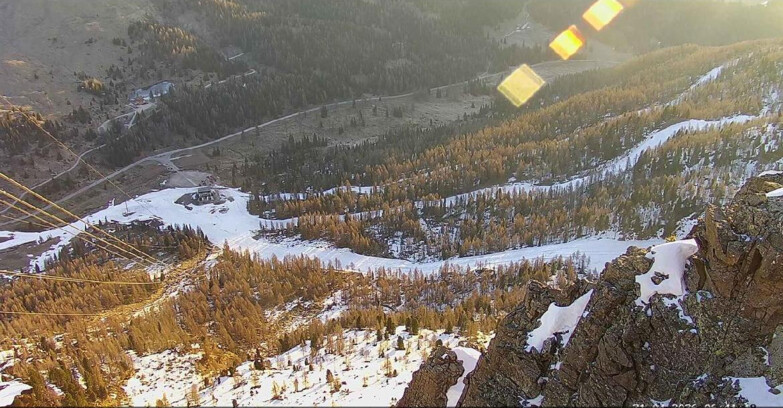 Webcam Passo San Pellegrino-Falcade - Pista Funivia