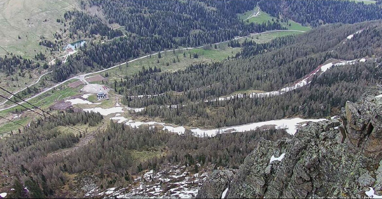 Webcam Пассо Сан-Пеллегрино-Фалькаде  - Pista Funivia