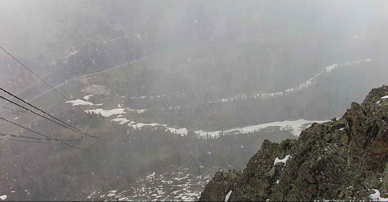 Webcam Passo San Pellegrino-Falcade  - Pista Funivia