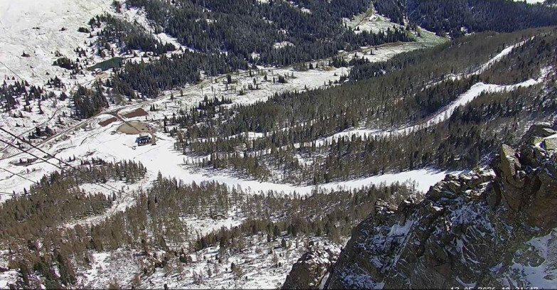 Webcam Passo San Pellegrino-Falcade - Pista Funivia