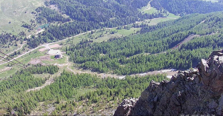 Webcam Passo San Pellegrino-Falcade  - Pista Funivia