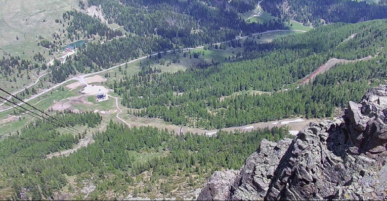 Webcam Passo San Pellegrino-Falcade  - Pista Funivia