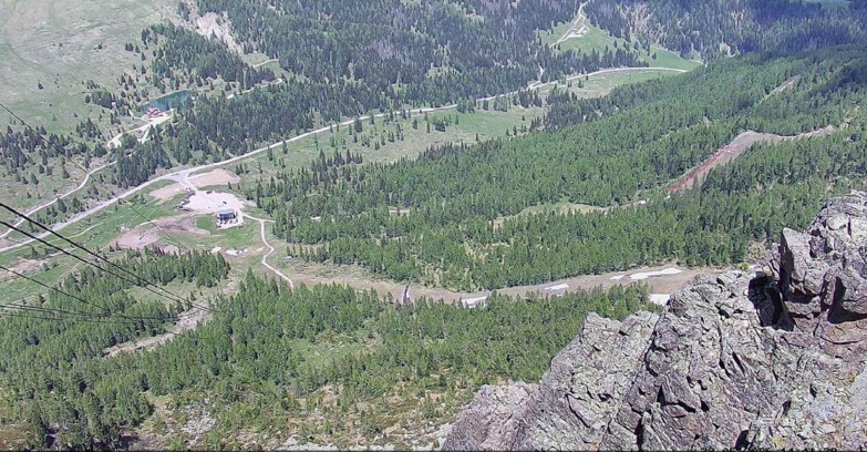 Webcam Passo San Pellegrino-Falcade  - Pista Funivia