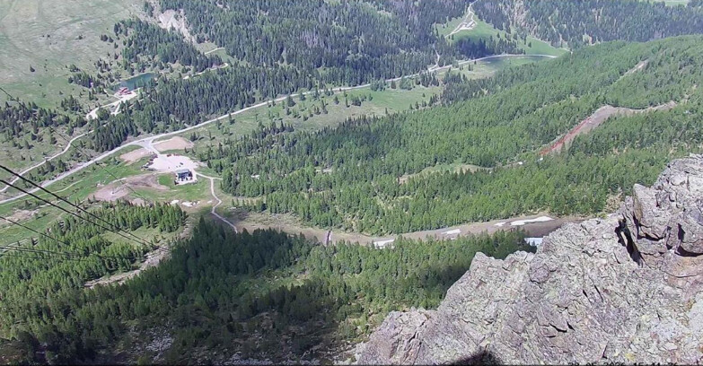 Webcam Passo San Pellegrino-Falcade  - Pista Funivia