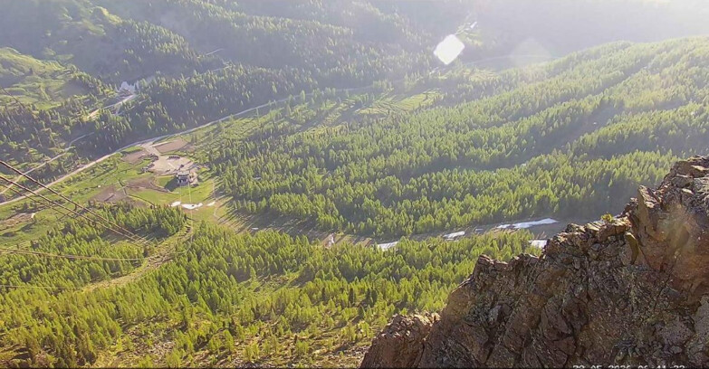 Webcam Passo San Pellegrino-Falcade  - Pista Funivia