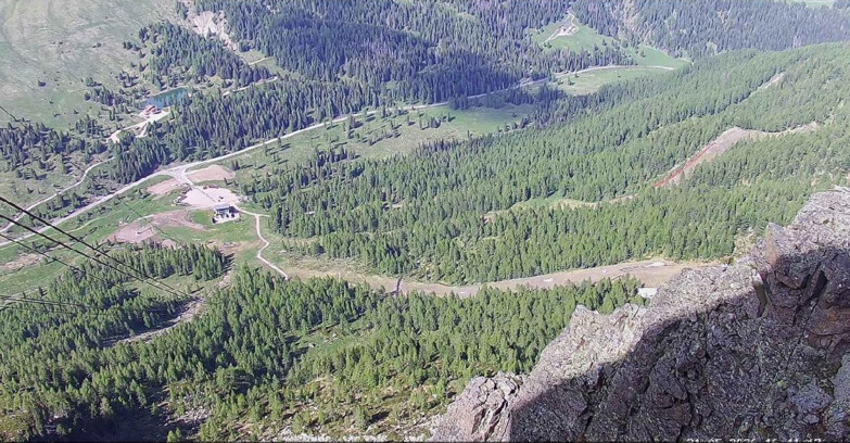 Webcam Passo San Pellegrino-Falcade  - Pista Funivia