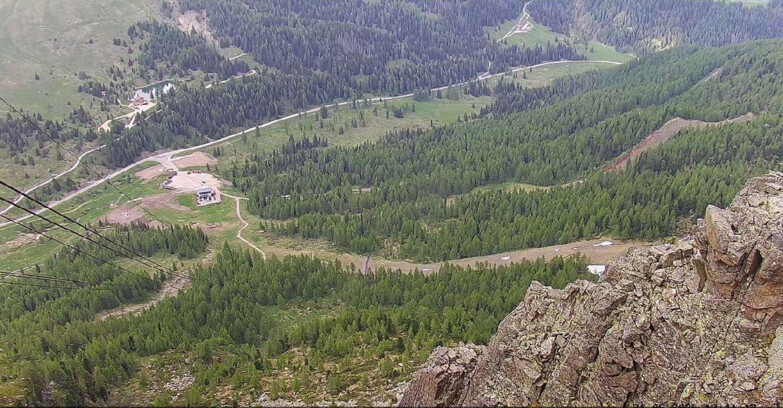 Webcam Passo San Pellegrino-Falcade  - Pista Funivia