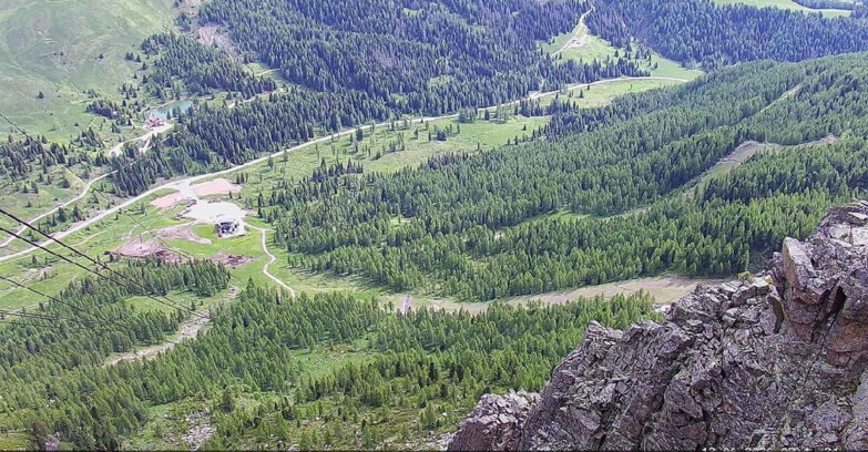 Webcam Пассо Сан-Пеллегрино-Фалькаде  - Pista Funivia