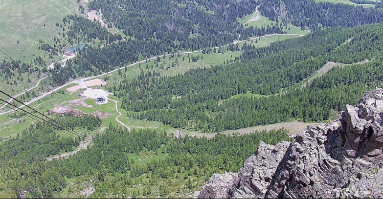 Webcam Пассо Сан-Пеллегрино-Фалькаде  - Pista Funivia