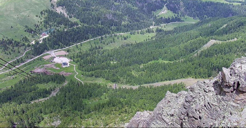 Webcam Пассо Сан-Пеллегрино-Фалькаде  - Pista Funivia