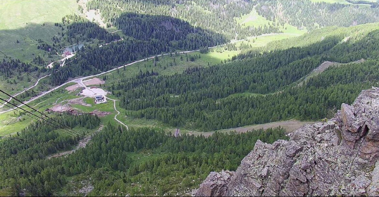 Webcam Пассо Сан-Пеллегрино-Фалькаде  - Pista Funivia
