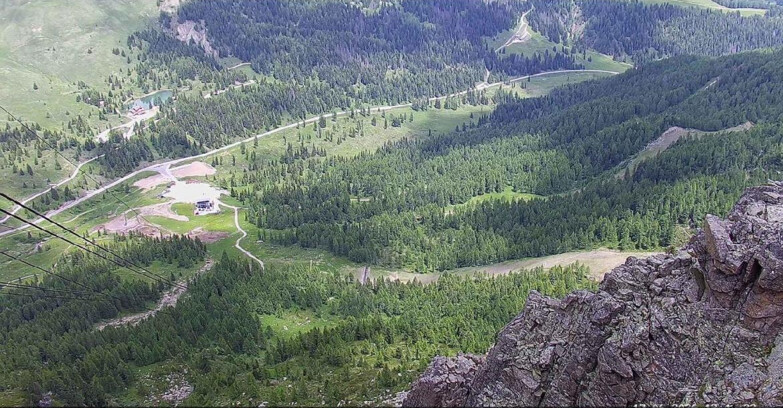 Webcam Passo San Pellegrino-Falcade  - Pista Funivia