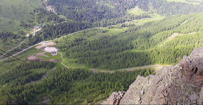 Webcam Passo San Pellegrino-Falcade  - Pista Funivia