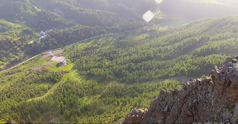 Webcam Passo San Pellegrino-Falcade  - Pista Funivia
