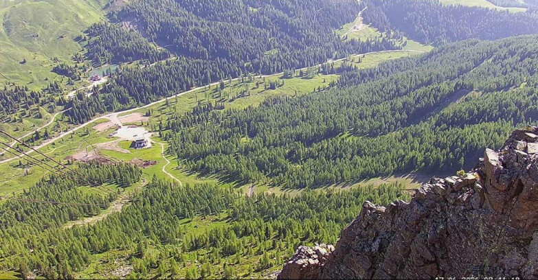 Webcam Passo San Pellegrino-Falcade  - Pista Funivia