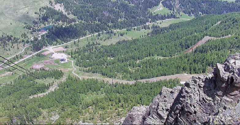Webcam Passo San Pellegrino-Falcade - Pista Funivia