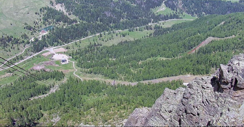 Webcam Passo San Pellegrino-Falcade - Pista Funivia