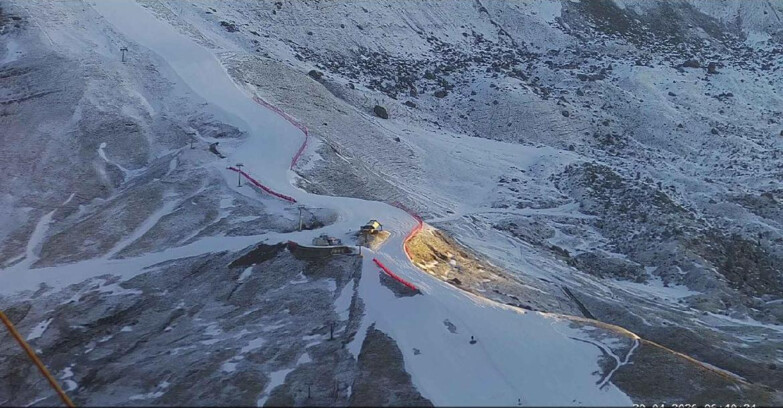 Webcam Пассо Сан-Пеллегрино-Фалькаде  - Costabella - Cima Uomo