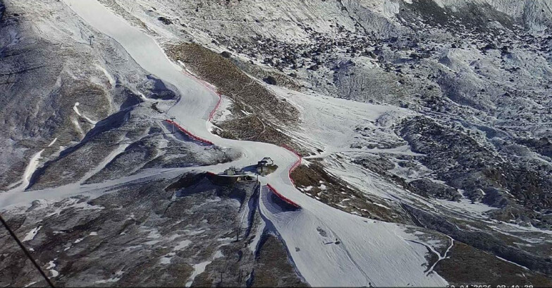 Webcam Пассо Сан-Пеллегрино-Фалькаде  - Costabella - Cima Uomo