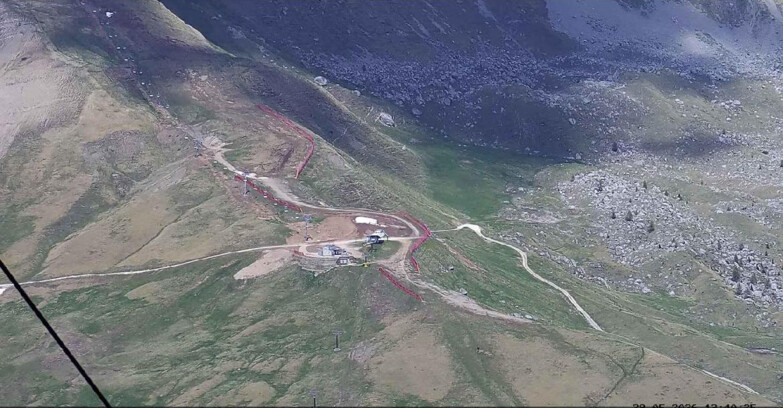 Webcam Passo San Pellegrino-Falcade  - Costabella - Cima Uomo