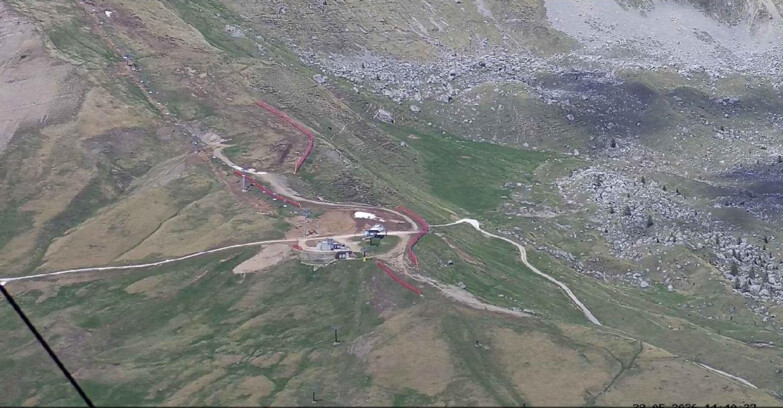 Webcam Passo San Pellegrino-Falcade  - Costabella - Cima Uomo