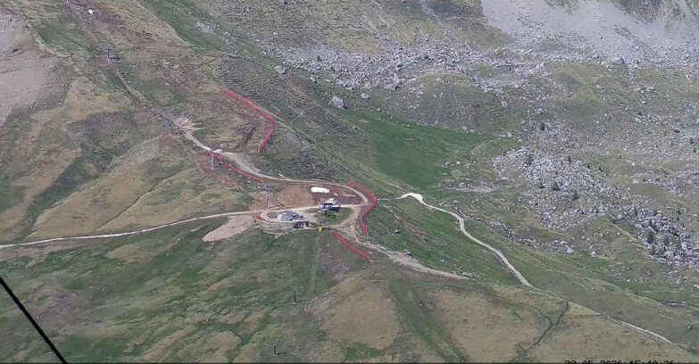 Webcam Passo San Pellegrino-Falcade  - Costabella - Cima Uomo