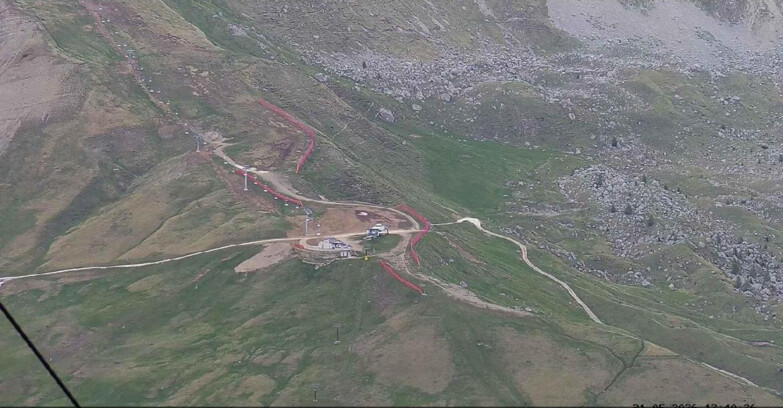 Webcam Passo San Pellegrino-Falcade  - Costabella - Cima Uomo