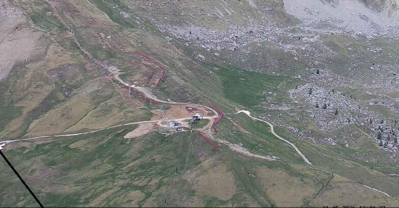 Webcam Passo San Pellegrino-Falcade  - Costabella - Cima Uomo