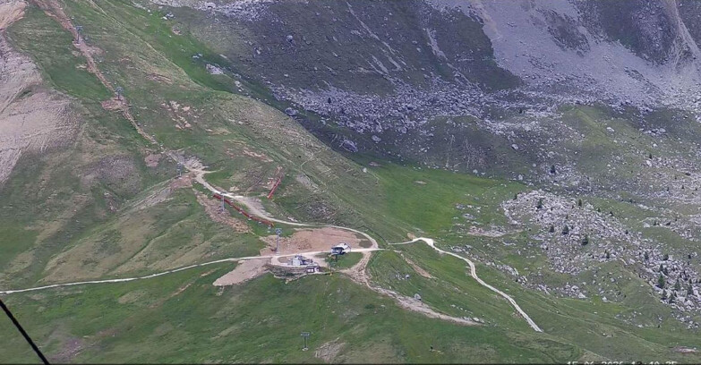 Webcam Passo San Pellegrino-Falcade - Costabella - Cima Uomo