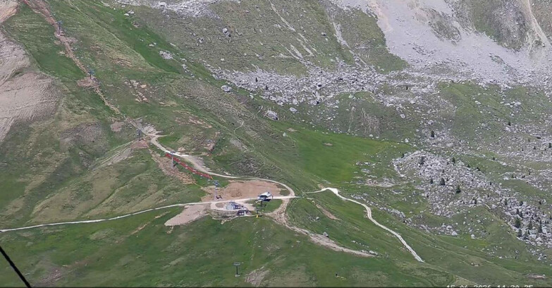 Webcam Passo San Pellegrino-Falcade - Costabella - Cima Uomo
