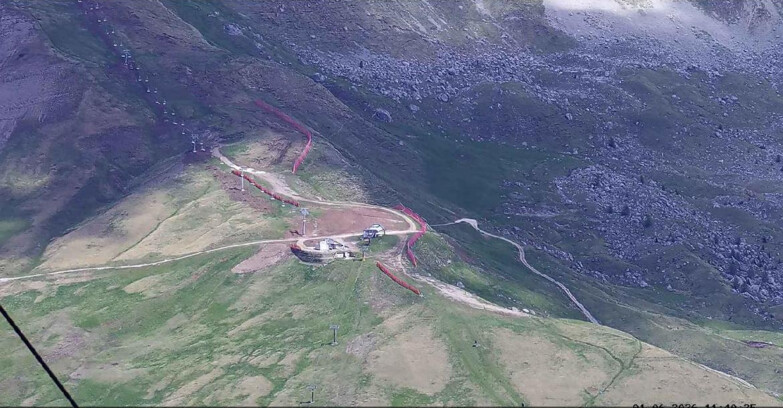 Webcam Passo San Pellegrino-Falcade  - Costabella - Cima Uomo