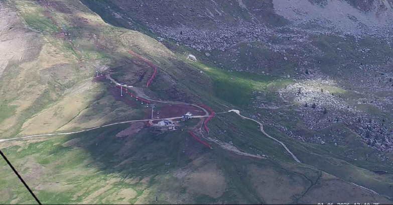 Webcam Passo San Pellegrino-Falcade  - Costabella - Cima Uomo