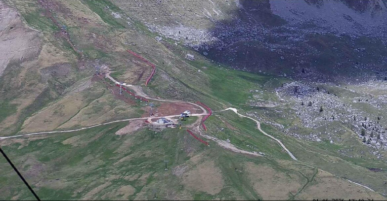 Webcam Passo San Pellegrino-Falcade  - Costabella - Cima Uomo