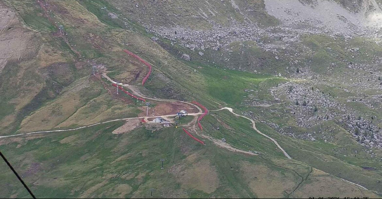 Webcam Passo San Pellegrino-Falcade  - Costabella - Cima Uomo
