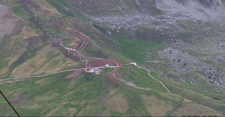 Webcam Passo San Pellegrino-Falcade  - Costabella - Cima Uomo