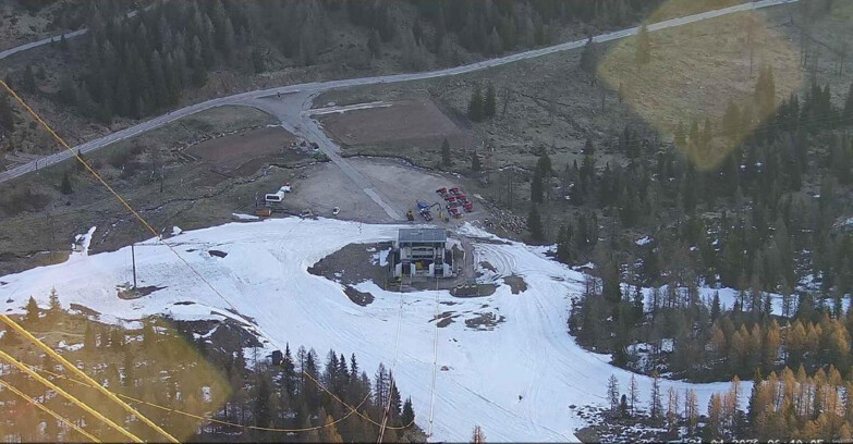 Webcam Passo San Pellegrino-Falcade  - Arrivo Seggiovia