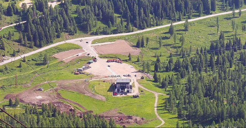 Webcam Passo San Pellegrino-Falcade  - Arrivo Seggiovia