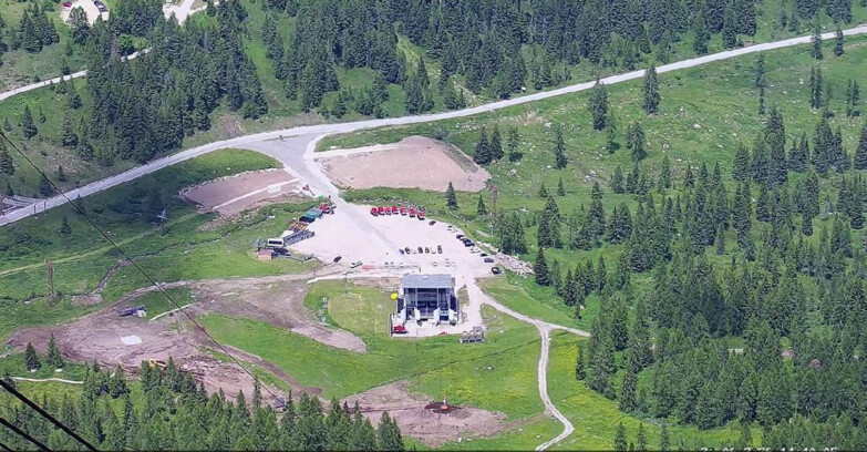 Webcam Passo San Pellegrino-Falcade  - Arrivo Seggiovia