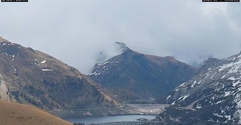 Webcam Канацей-Бельведере  - Lago e Passo Fedaia