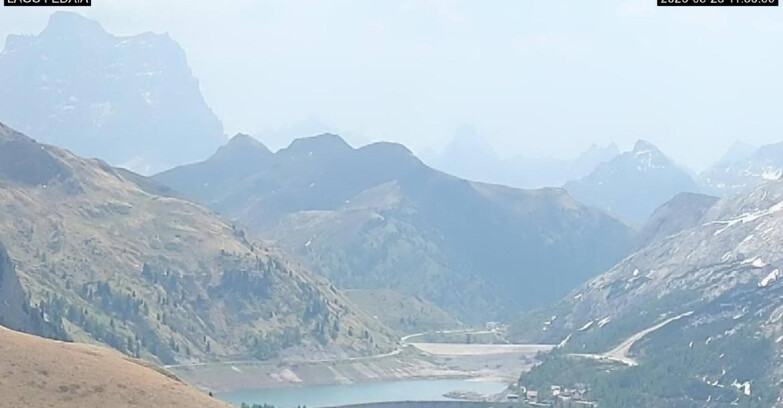 Webcam Canazei-Belvedere - Fedaia Pass